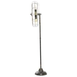 Maple And Jade 55" Floor Lamp In Dark Brown -Home Decoration Series 64019490 7