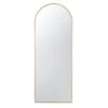 A&B Home Celine Arch Floor Mirror In Gold -Home Decoration Series 64038060 1