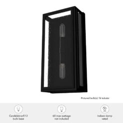 Hunter Felippe 2-Light Wall Sconce In Natural Iron -Home Decoration Series 64207426 8