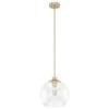 Hunter Xidane 1-Light Medium Pendant In Brushed Nickel -Home Decoration Series 64211840 1