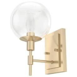 Hunter Xidane 1-Light Wall Sconce In Alturas Gold