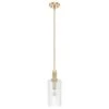 Hunter Gatz 1-Light Mini Pendant In Alturas Gold -Home Decoration Series 64212236 1