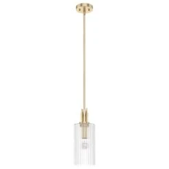 Hunter Gatz 1-Light Mini Pendant In Alturas Gold
