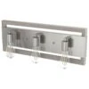 Hunter Woodburn 3-Light Vanity In Brushed Nickel -Home Decoration Series 64212798 1