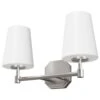 Hunter Nolita 2-Light Vanity In Brushed Nickel -Home Decoration Series 64212947 1