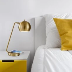 Adesso Emerson Desk Lamp In Antique Brass -Home Decoration Series 64243439 5