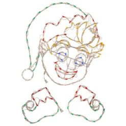 Holidynamics 32" Outdoor Peek A Boo Avery The Elf With LED Lights