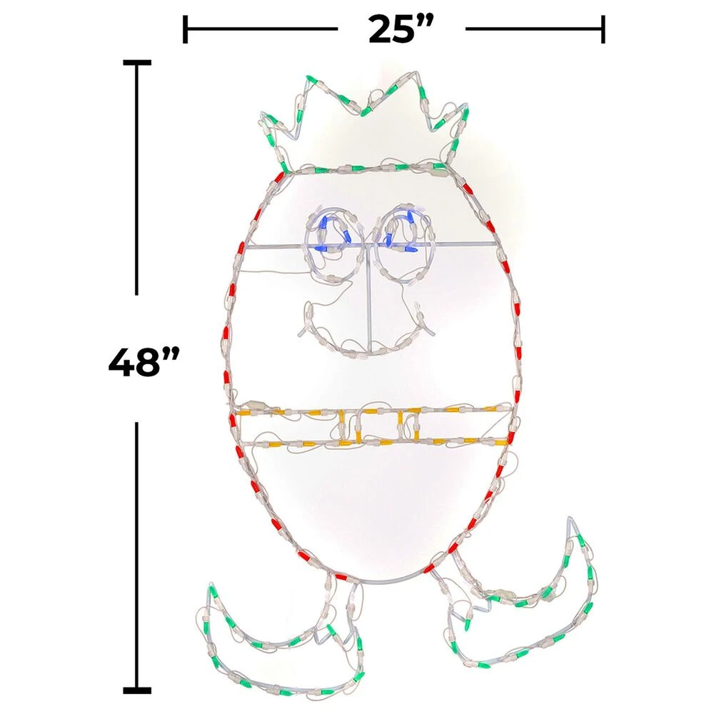 Holidynamics 48" Outdoor Whimsical Lumi's Loki The Elf Decor With LED Lights 7 Holidynamics 48" Outdoor Whimsical Lumi's Loki The Elf Decor With LED Lights - Image 5