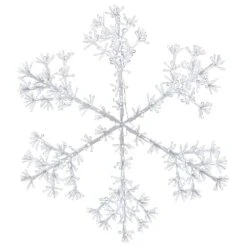 Holidynamics 60" Changing Snowflake Decor With LED Lights