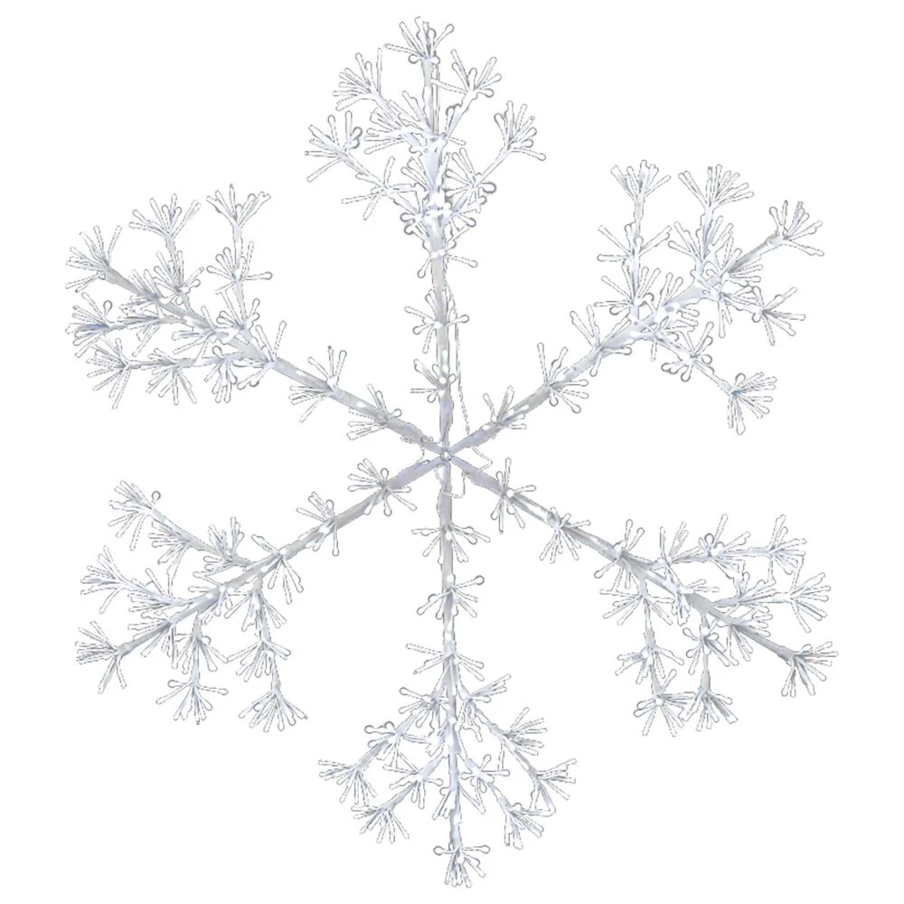 Holidynamics 60" Changing Snowflake Decor With LED Lights 3 Holidynamics 60" Changing Snowflake Decor With LED Lights