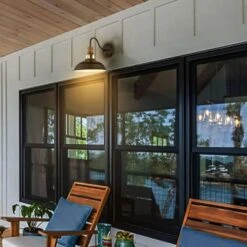 Claxy 1-Light Wall Sconce With Bell Shade In Black (Set Of 2) -Home Decoration Series 64603863 7