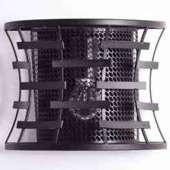 Claxy Rustic Metal Mesh Wall Sconce In Brown -Home Decoration Series 64604077 3