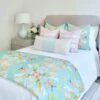 Laura Park Designs Stained Glass Turquoise Full/Queen Bedding In A Bag