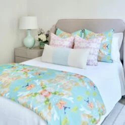 Laura Park Designs Stained Glass Turquoise Full/Queen Bedding In A Bag