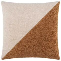 D.V.Kap Inc Velu II 24" X 24" Throw Pillow In Natural