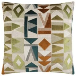 D.V.Kap Inc Traydon 24" X 24" Throw Pillow In Woodland