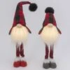 The Gerson Company 25" Standing Holiday Gnome In Multicolor (Set Of 2) -Home Decoration Series 64695075 1