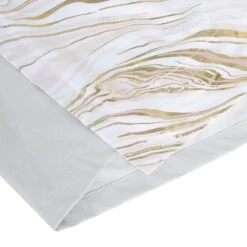 Hampton Park Rebecca 84" X 50" Blackout Curtain Panel In Blush And Gold -Home Decoration Series 64731565 3