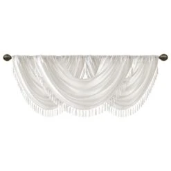 Hampton Park Elena 38" X 46" Valance In White