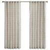 Hampton Park Anaheim 84" X 50" Curtain Panel In Natural -Home Decoration Series 64731995 1