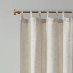 Hampton Park Beals 84" X 50" Curtain Panel In Natural -Home Decoration Series 64732324 5