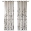 Hampton Park Cecily 84" X 50" Curtain Panel In Grey -Home Decoration Series 64732373 1