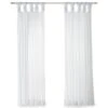 Hampton Park Ceres 63" X 50" Curtain Panel In White (Set Of 2) -Home Decoration Series 64732456 1