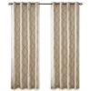 Hampton Park Saratoga 63" X 50" Curtain Panel In Beige -Home Decoration Series 64734262 1