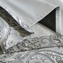 Hampton Park Jenelle 84' X 50" Blackout Curtain Panel In Grey -Home Decoration Series 64735392 5