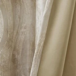 Hampton Park Victorio 108" X 50" Blackout Curtain Panel In Ivory -Home Decoration Series 64735640 5