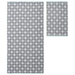 Hampton Park Lita 6-Piece Bath Towel Set In Grey -Home Decoration Series 64735905 3