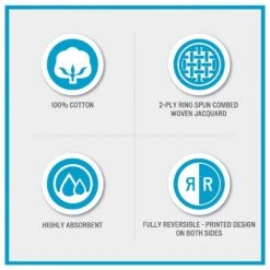 Hampton Park Lita 6-Piece Bath Towel Set In Grey -Home Decoration Series 64735905 7