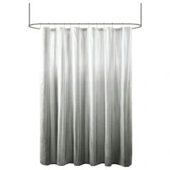 Hampton Park Ara Shower Curtain In Ombre Grey