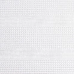 Hampton Park Arlo Shower Curtain In White -Home Decoration Series 64736283 5