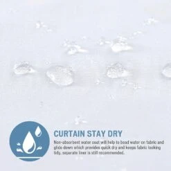 Hampton Park Cecily Shower Curtain In Seafoam -Home Decoration Series 64736408 6