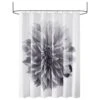 Hampton Park Norah 72" X 72" Shower Curtain In Grey -Home Decoration Series 64736630 1