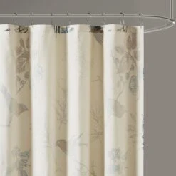 Hampton Park Quincy Shower Curtain In Khaki -Home Decoration Series 64736671 4