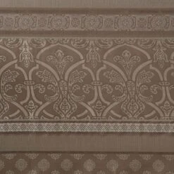 Hampton Park Zara 72" X 72" Jacquard Shower Curtain In Brown -Home Decoration Series 64736895 5