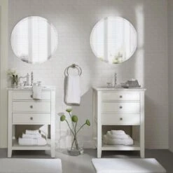 Hampton Park 8-Piece Bath Towel Set In Cream -Home Decoration Series 64736903 3