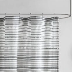 Hampton Park Calum Shower Curtain In Grey -Home Decoration Series 64737265 3