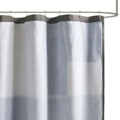 Hampton Park Winter Hills 72" X 72" Shower Curtain In Tan -Home Decoration Series 64737281 4