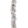 The Gerson Company 9' Spruce Garland With LED Lights -Home Decoration Series 64761695 1