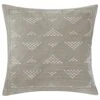 Hampton Park Cario Embroidered 18" X 18" Throw Pillow In Taupe