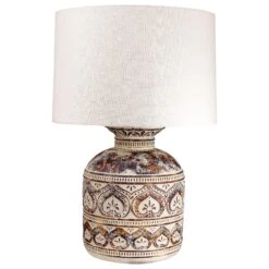 Anthony California 24" Table Lamp In Hydrocal