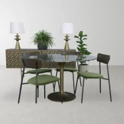 LH Imports Symphony Table Lamp In Antique Brass -Home Decoration Series 64932320 6