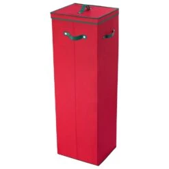 Timberlake Wrapping Paper Storage Organizer In Red