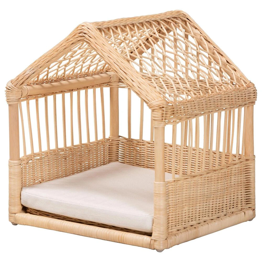 Baxton Studio Pieta Pet Bed In Natural Brown 3 Baxton Studio Pieta Pet Bed In Natural Brown