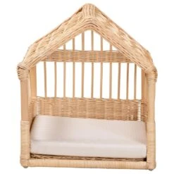 Baxton Studio Pieta Pet Bed In Natural Brown 12 Baxton Studio Pieta Pet Bed In Natural Brown -Home Decoration Series 64965486 3