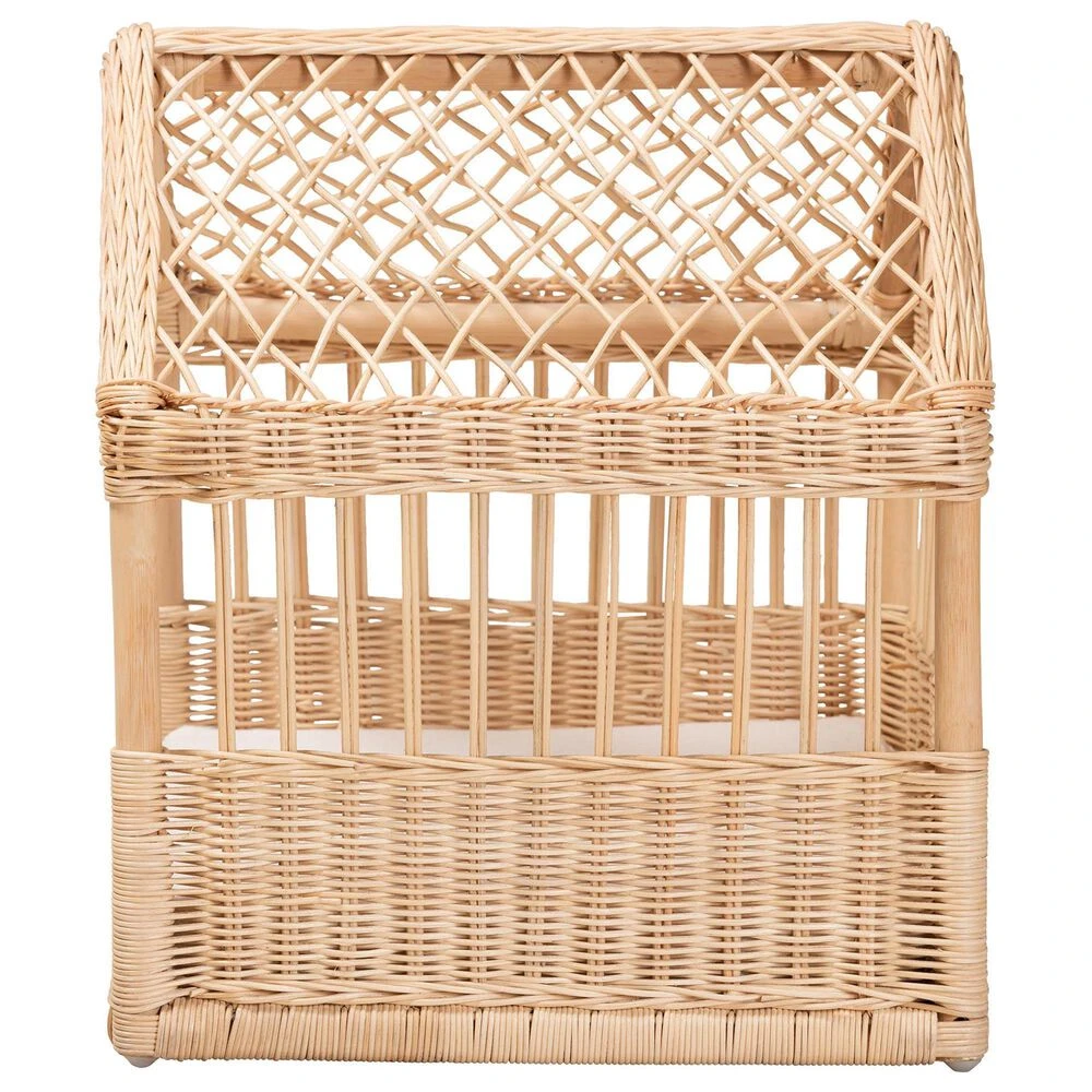 Baxton Studio Pieta Pet Bed In Natural Brown 6 Baxton Studio Pieta Pet Bed In Natural Brown - Image 4