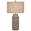 Pacific Coast Lighting Leona Table Lamp In Grey -Home Decoration Series 65024879 1